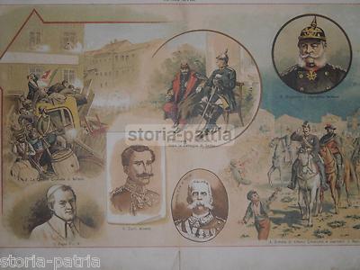 Napoli E Risorgimento: Garibaldi, Savoia, Milano, Carlo Alberto, Papa Pio IX E Bismarck
