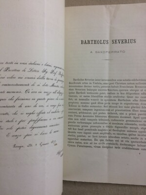 Sassoferrato, Sofocle, Antigone. Carlo Conestabile, Studi Letterari, Perugia, 1870