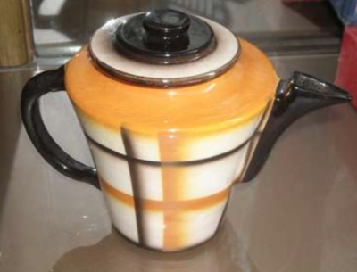 Arte Decorativa Del '900, Design, Ceramiche Da Collezione, Servizio Da Caffè, Déco