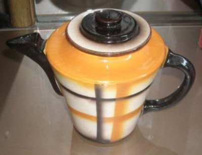 Arte Decorativa Del '900, Design, Ceramiche Da Collezione, Servizio Da Caffè, Déco