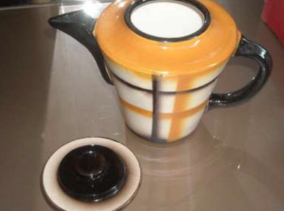 Arte Decorativa Del '900, Design, Ceramiche Da Collezione, Servizio Da Caffè, Déco