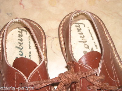 Artigianato Calzature Vintage, Scarpine Per Bambole Robury