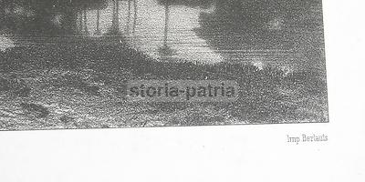 Arte Oriente: Suggestiva Veduta Pastorale E Orientalista, Artista Marilhat, Litografia