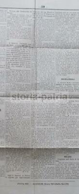 Il Corriere Delle Marche, Giornale Ufficiale. Ancona, 18 Ottobre 1860