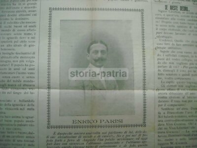 Sicilia, Augusta, Politica, Elezioni: Enrico Parisi, "La Rigenerazione Morale", Rarità