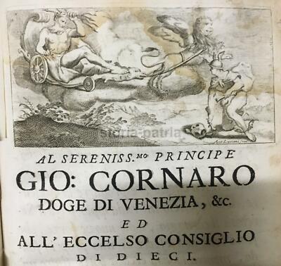 Venezia: Leone Di San Marco, Allegoria, Mitologia, Marte, Mercurio. Artista Antonio Luciani