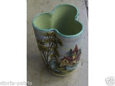 Vaso In Ceramica G. Barile Albissola, Anni '30