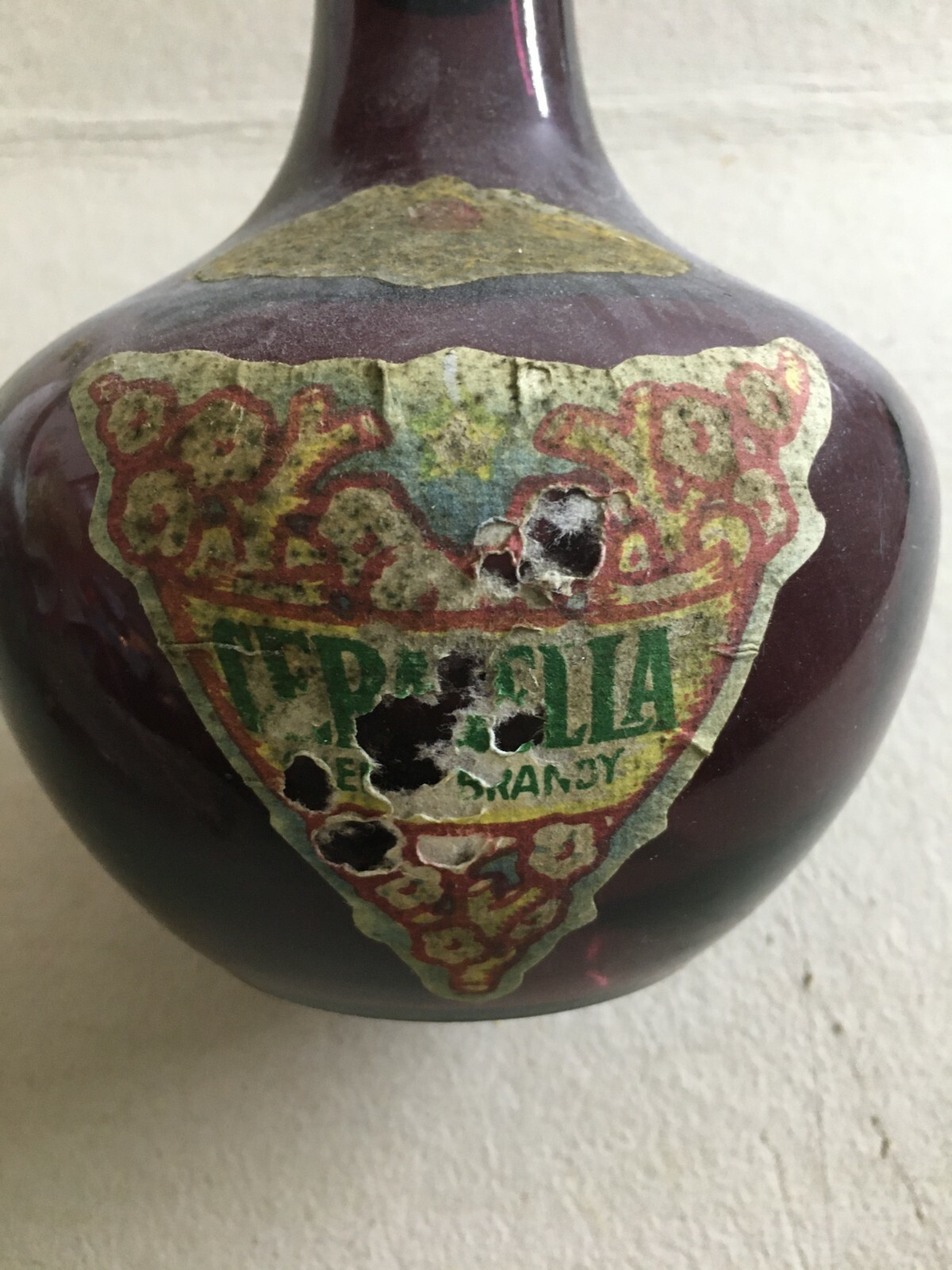 Distilleria Liquori Cerasella Aurum, Pescara: Bottiglia Da Collezione E Pubblicità