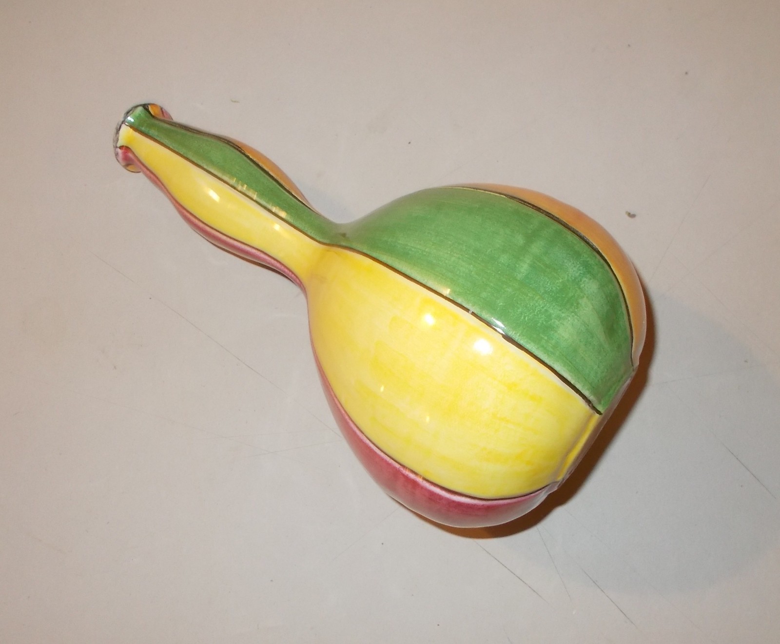 Ceramica Da Collezione: Inusuale Artistico Modellato, Bella Policromia, Pucci