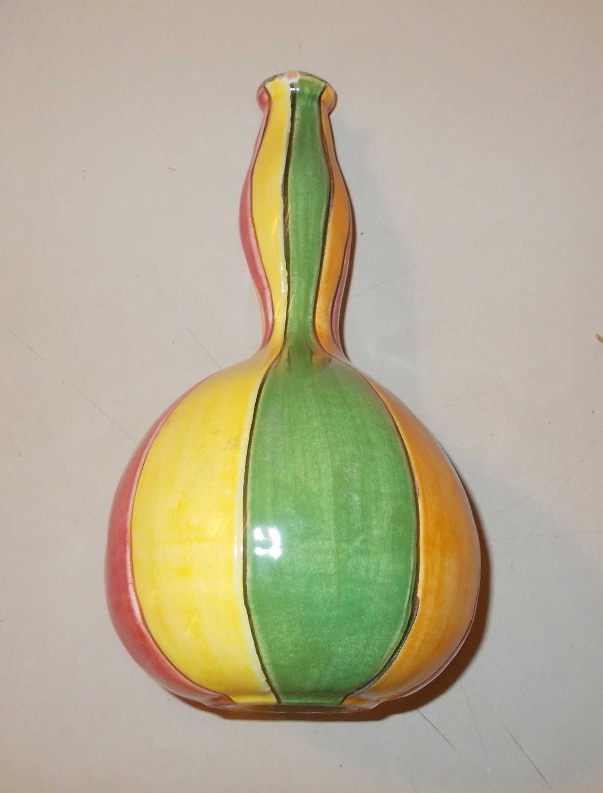 Ceramica Da Collezione: Inusuale Artistico Modellato, Bella Policromia, Pucci