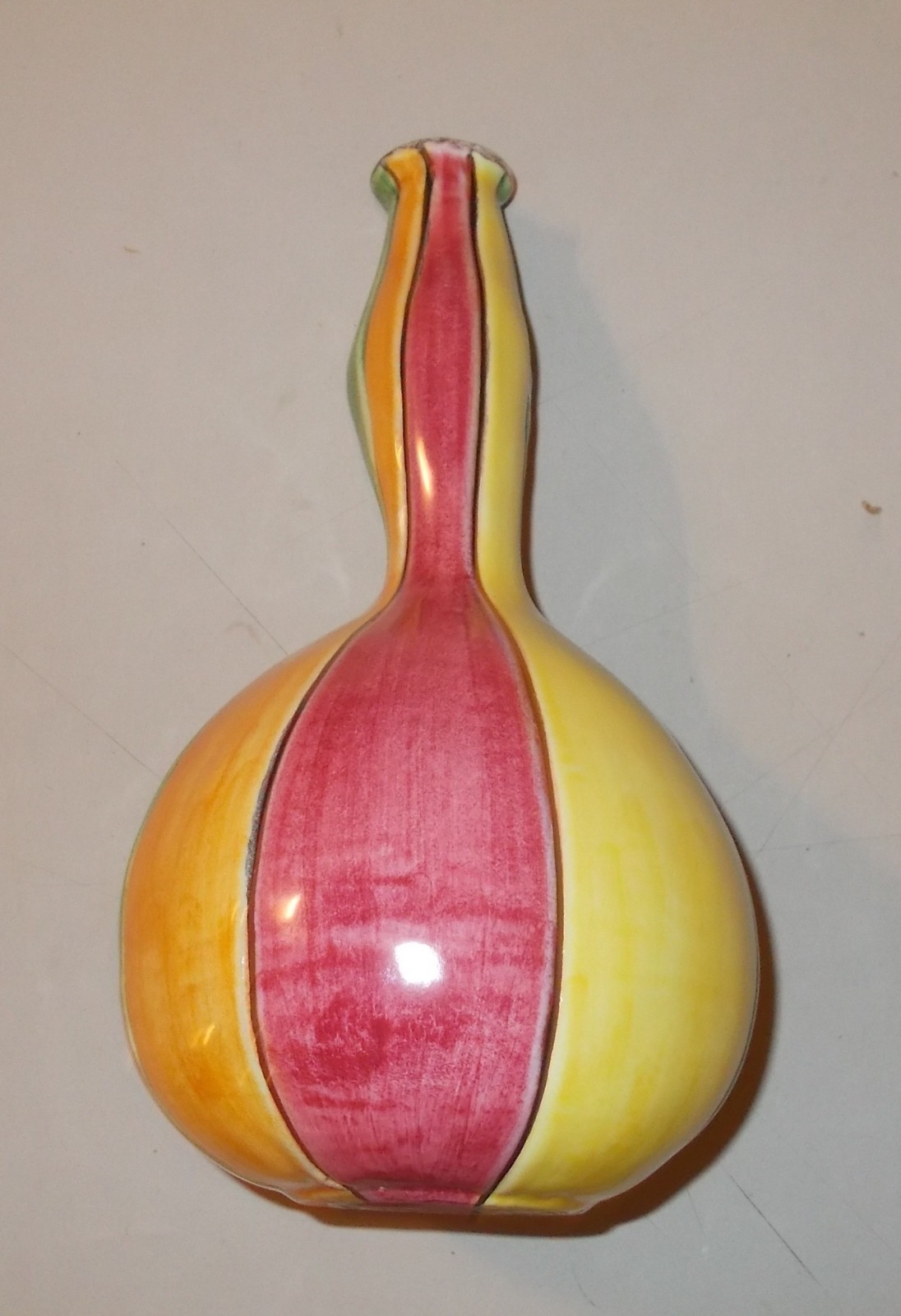 Ceramica Da Collezione: Inusuale Artistico Modellato, Bella Policromia, Pucci