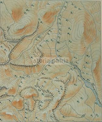 Geologia: Terreni Montuosi E Rocciosi. Antica Cartografia E Mappa Topografica Delle Marche