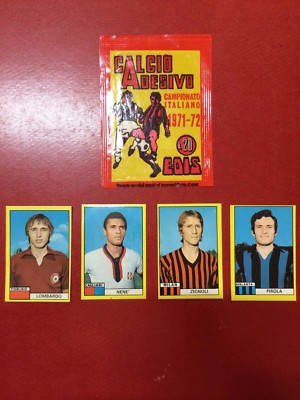 Sport: Gioco Del Calcio, Football, Calciatori Atalanta, Milan, Torino, Cagliari, 1971 72