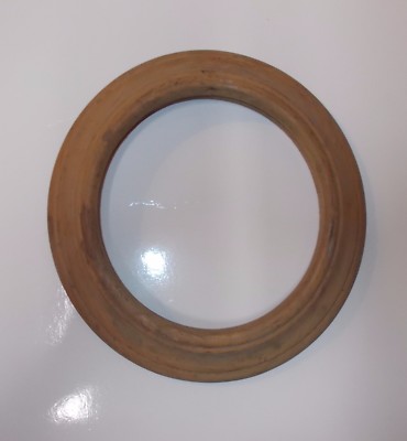 Cornice Rotonda In Legno Di Piccole Dimensioni Per Miniature, 19 Cm