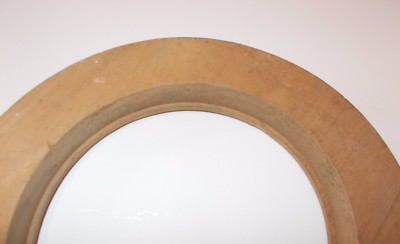 Cornice Rotonda In Legno Di Piccole Dimensioni Per Miniature, 19 Cm