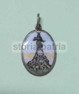 Miniatura Devozionale Del Monumento A Maria Sul Rocciamelone, Susa