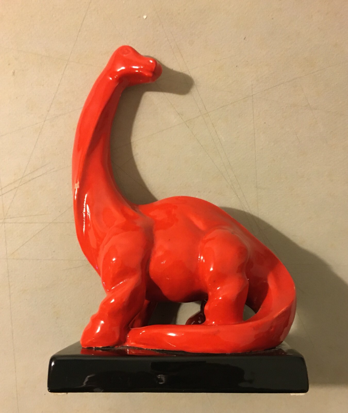 Scultura In Ceramica Raffigurante Drago, Arti Decorative Del '900