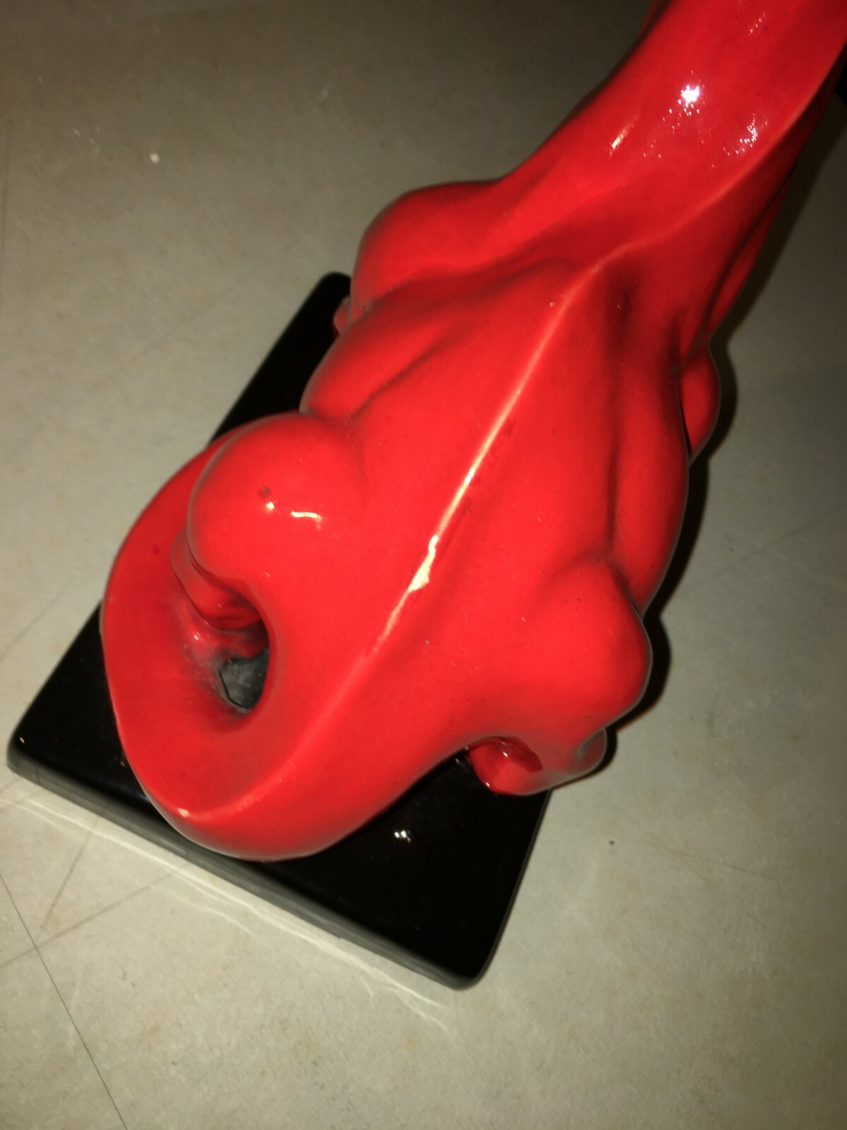 Scultura In Ceramica Raffigurante Drago, Arti Decorative Del '900
