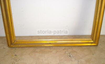 Antica Cornice Dorata Utile Per Dipinti E Incisioni d'Epoca