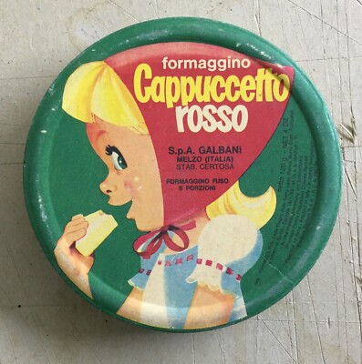 Scatola Di Formaggino Cappuccetto Rosso Galbani Melzo