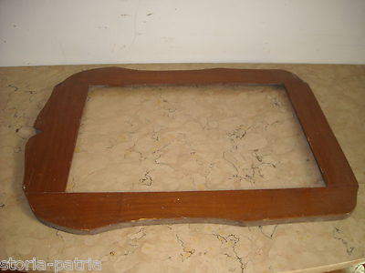 Antica Cornice In Legno Sagomata Di Primo Novecento