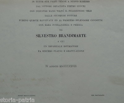 Marche: Teatro Dell'Aquila, Artisti, Pittori E Decoratori (1878)
