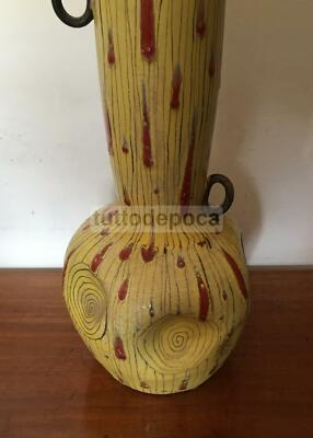 Rimini Miramare, Arte Design, Vaso In Ceramica Artistico Modellato, Anni '50