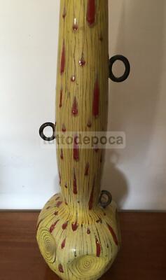 Rimini Miramare, Arte Design, Vaso In Ceramica Artistico Modellato, Anni '50