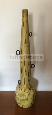 Rimini Miramare, Arte Design, Vaso In Ceramica Artistico Modellato, Anni '50