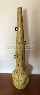Rimini Miramare, Arte Design, Vaso In Ceramica Artistico Modellato, Anni '50