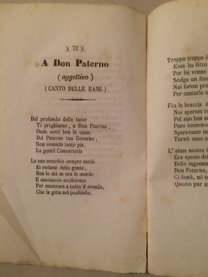 Letteratura Popolare: Poesia, Sghiribizzi   Francesco Paolo Pace   Marzucco   Sarno   1869