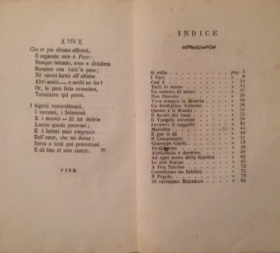Letteratura Popolare: Poesia, Sghiribizzi   Francesco Paolo Pace   Marzucco   Sarno   1869