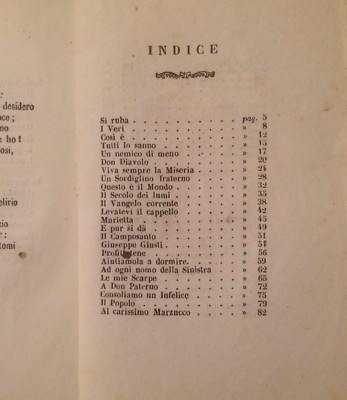 Letteratura Popolare: Poesia, Sghiribizzi   Francesco Paolo Pace   Marzucco   Sarno   1869