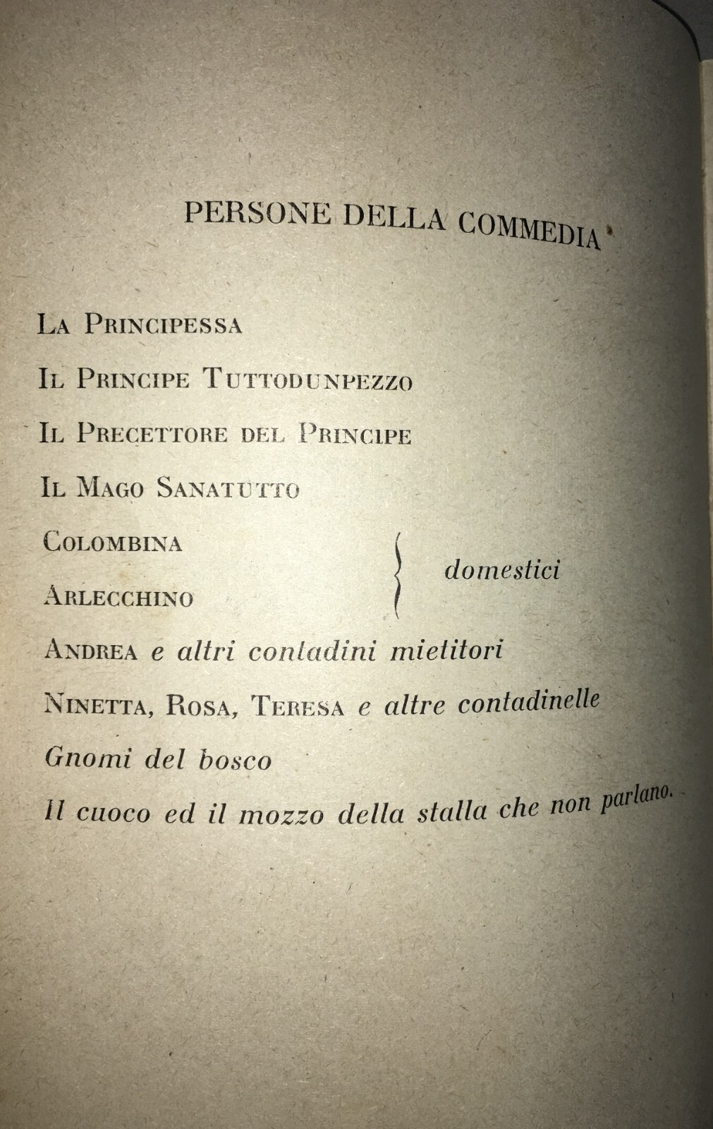 Teatro Dei Burattini: Eugenia Graziani Camillucci, Commedie Per Ragazzi