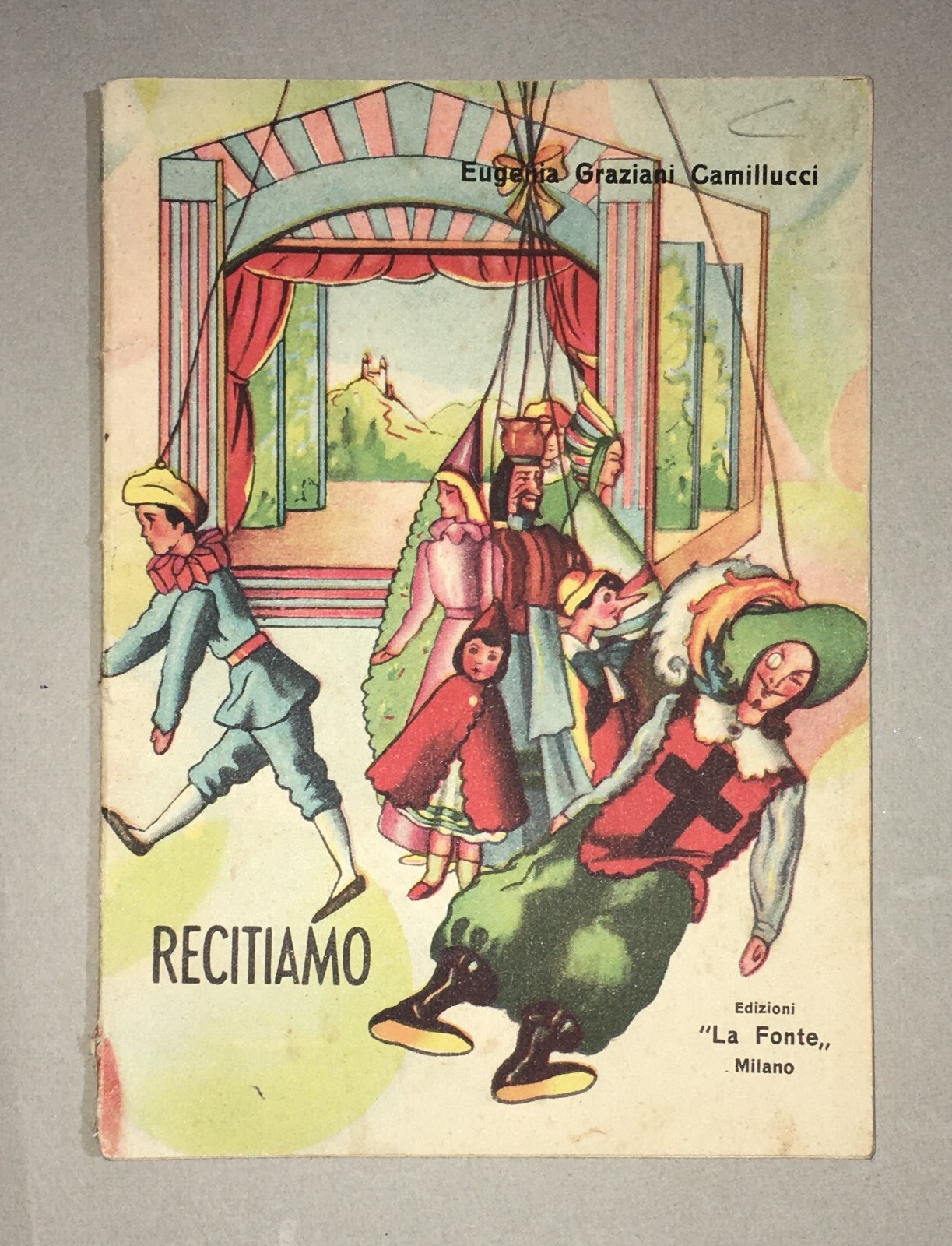 Teatro Dei Burattini: Eugenia Graziani Camillucci, Commedie Per Ragazzi