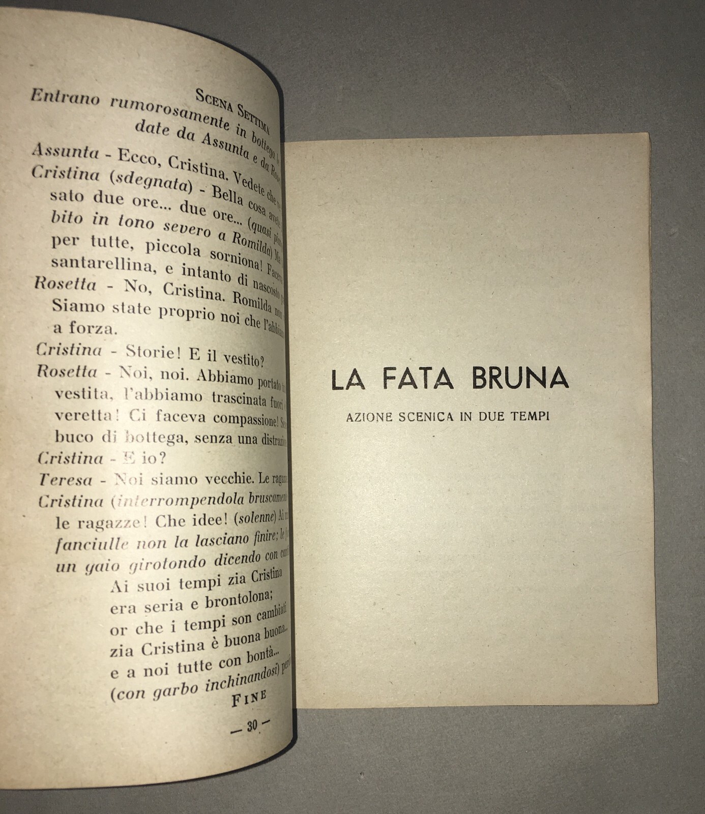 Teatro Dei Burattini: Eugenia Graziani Camillucci, Commedie Per Ragazzi