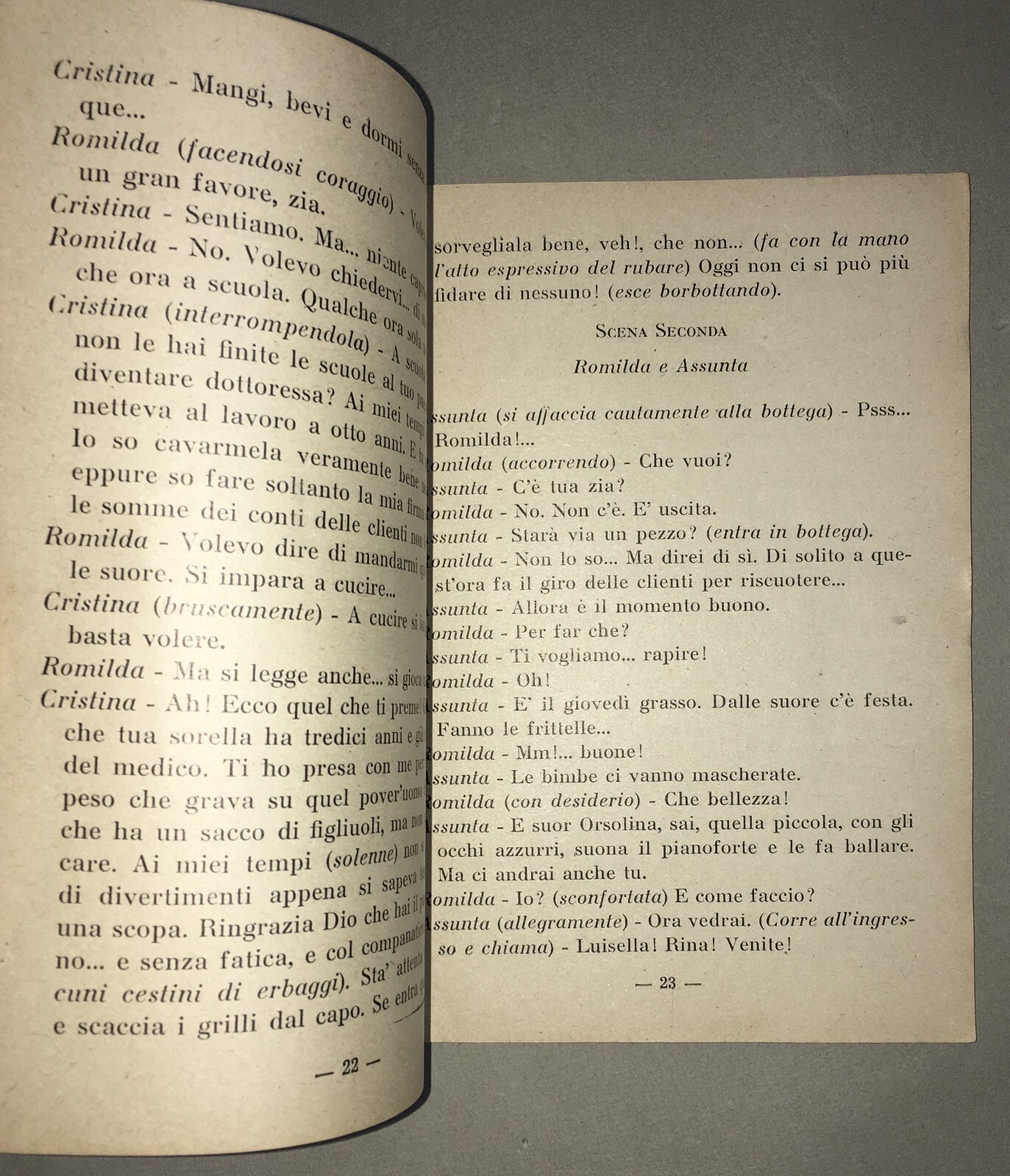 Teatro Dei Burattini: Eugenia Graziani Camillucci, Commedie Per Ragazzi