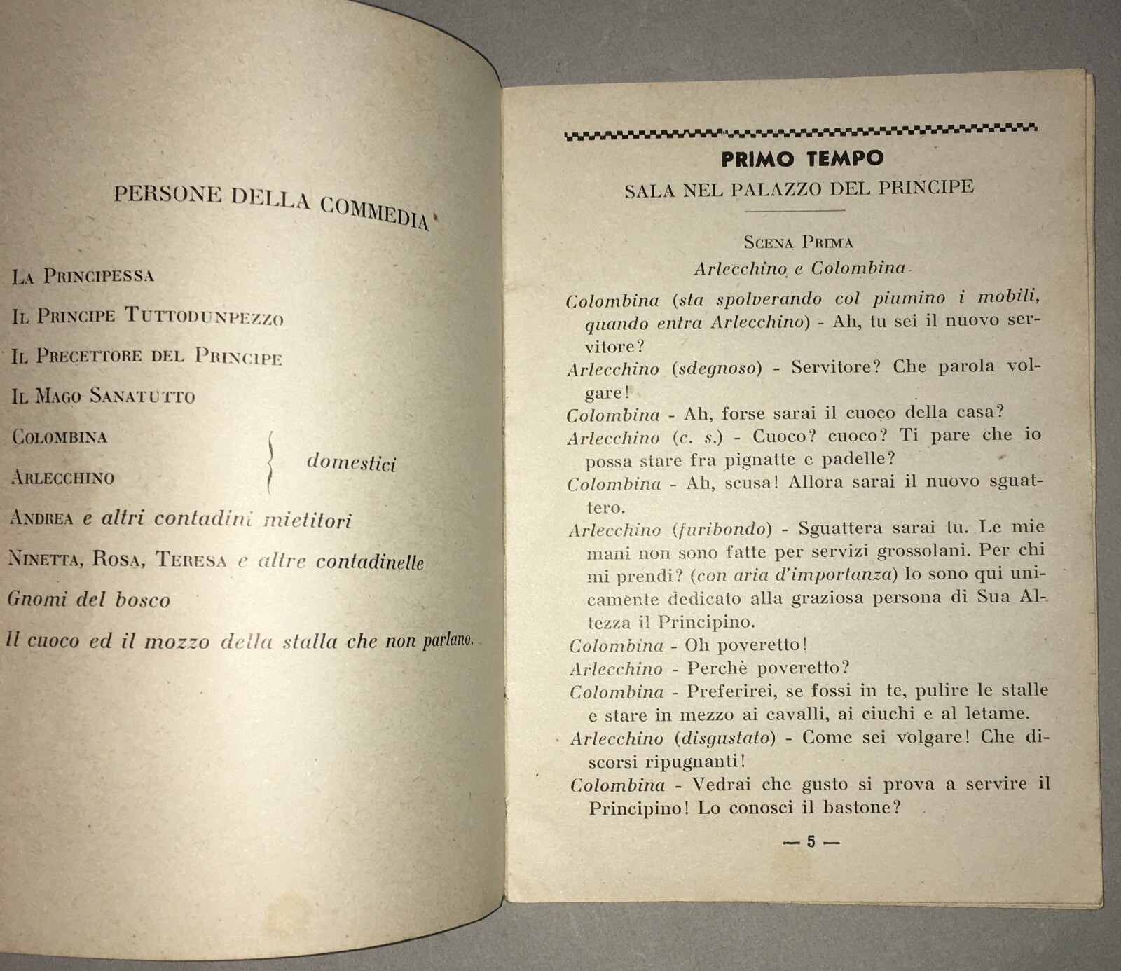 Teatro Dei Burattini: Eugenia Graziani Camillucci, Commedie Per Ragazzi
