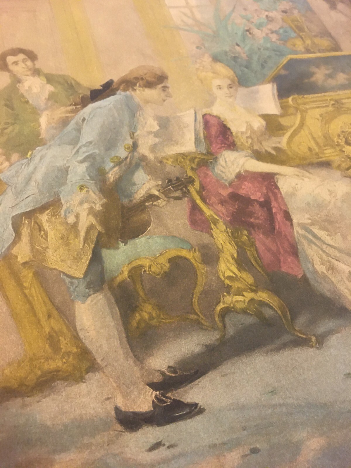 Arte E Musica: Mozart, Scena d'Interno. Concerto Musicale Alla Corte Francese