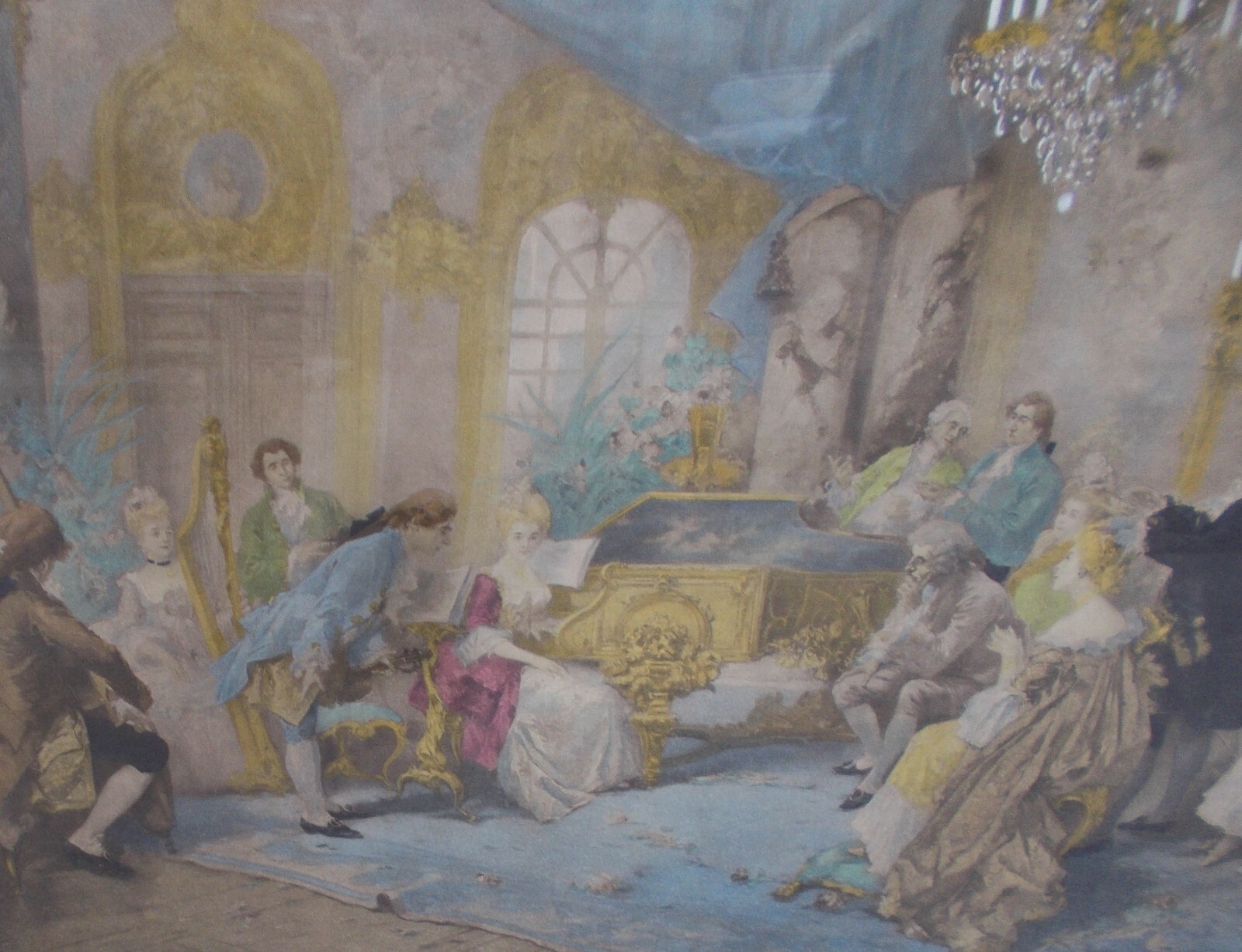 Arte E Musica: Mozart, Scena d'Interno. Concerto Musicale Alla Corte Francese