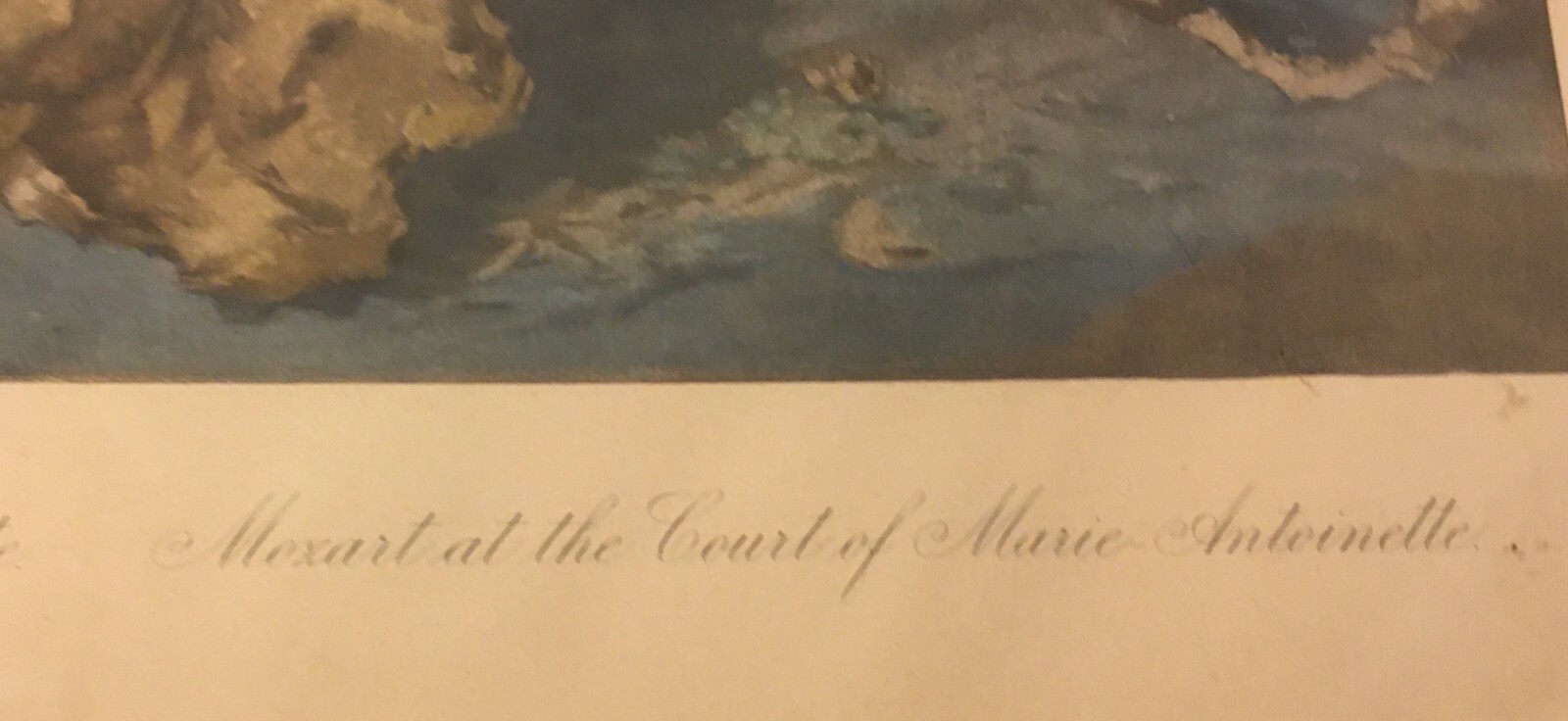Arte E Musica: Mozart, Scena d'Interno. Concerto Musicale Alla Corte Francese