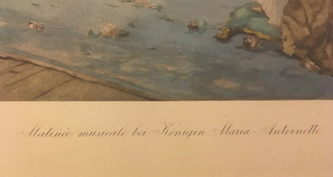 Arte E Musica: Mozart, Scena d'Interno. Concerto Musicale Alla Corte Francese