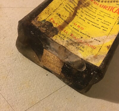 Farmacia Cura Capelli Urtica Ragazzoni Calolziocorte   Pubblicitaria d'Epoca