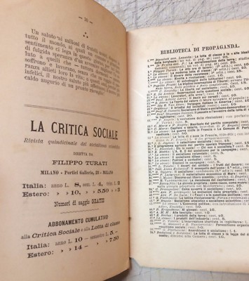 Sondrio: Circolo Socialista Sondriese. Valtellina, Politica, Economia E Socialismo