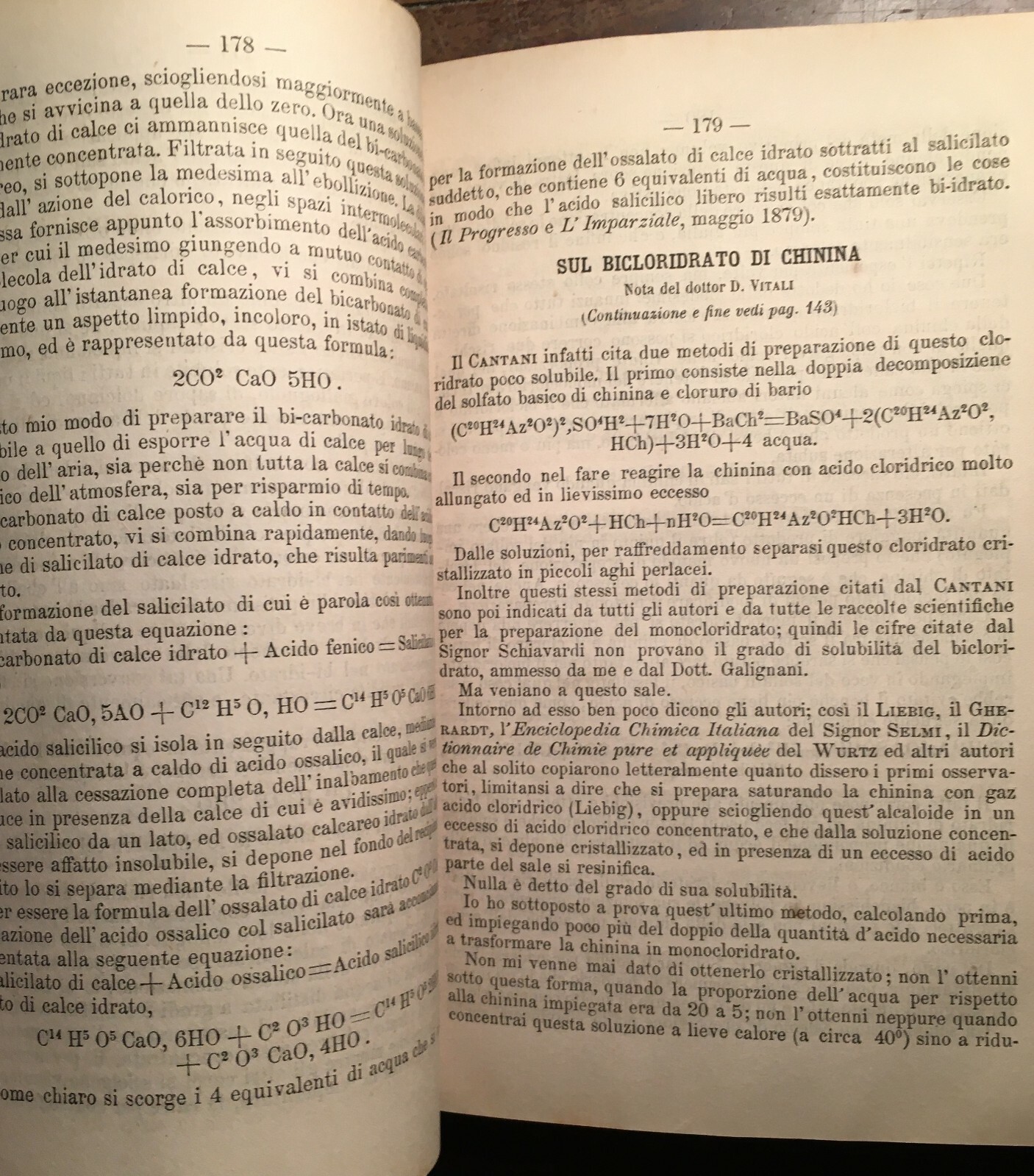 Medicina, Farmacia, Chimica Ed Erboristeria A Napoli. Prota Giurleo: Antico Ricettario (1879 1880)