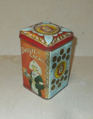 Scatola Pubblicitaria Droste, Cacao E Cioccolata, Olanda, Haarlem, Araldica