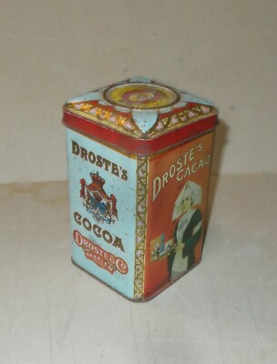 Scatola Pubblicitaria Droste, Cacao E Cioccolata, Olanda, Haarlem, Araldica