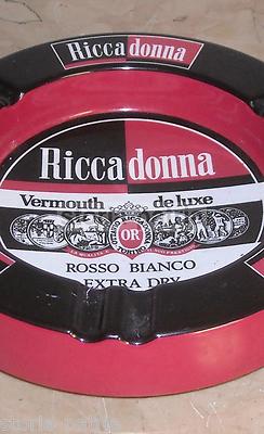 Posacenere d'Epoca Riccadonna Liquori, Aperitivi, Vermouth, Vini Torino