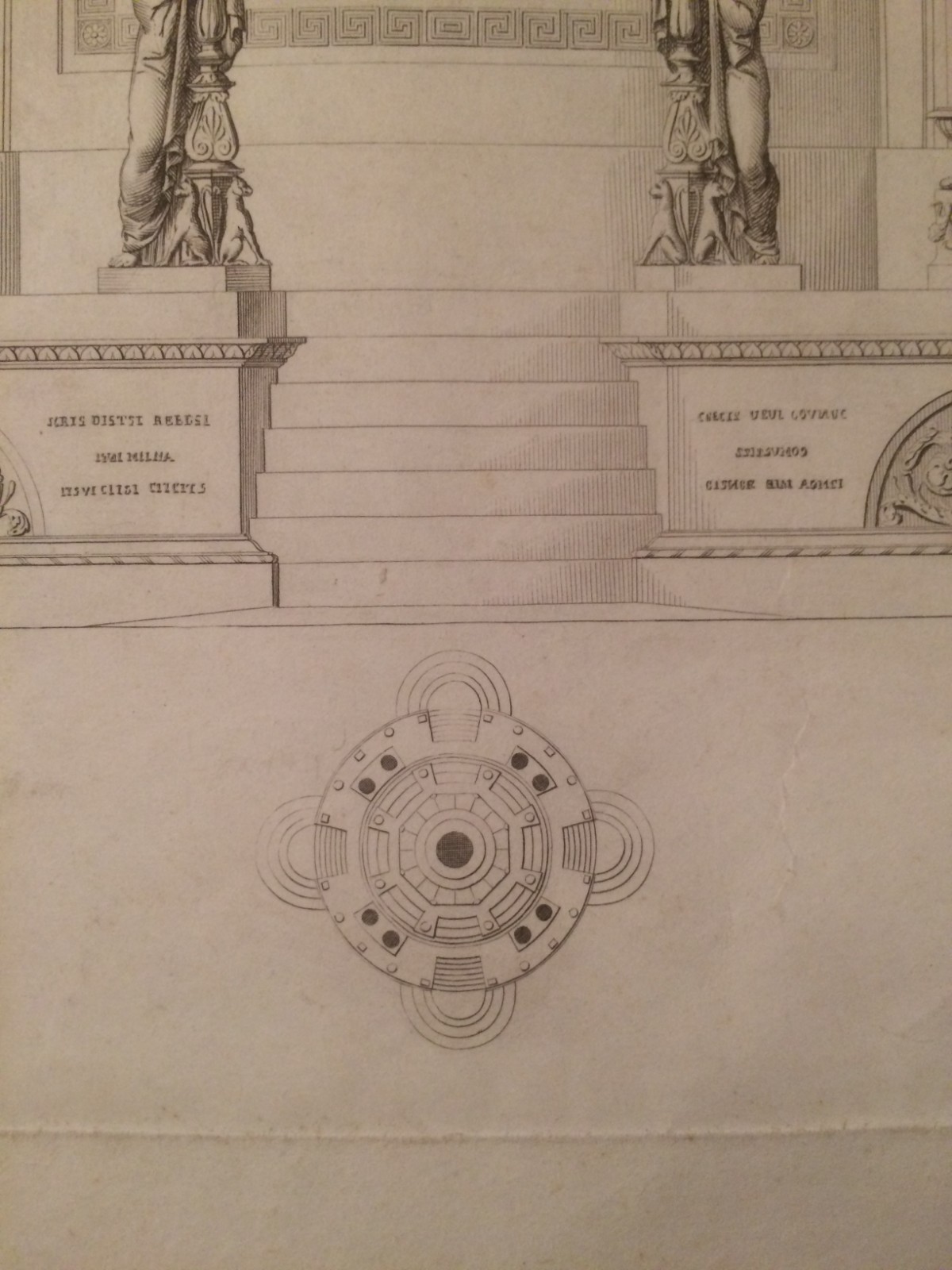 Arte E Architettura: Monumento A Raffaello Sanzio, Incisore Giuseppe Villa, Architetto Pietro Camporese
