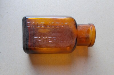 Medicina, Farmacia, Farmaceutica, Montecatini, Tamerici, Sale Iodato, Vetro d'Epoca